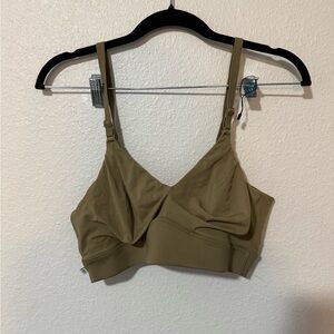 Everyday Wireless Bralette - Olive